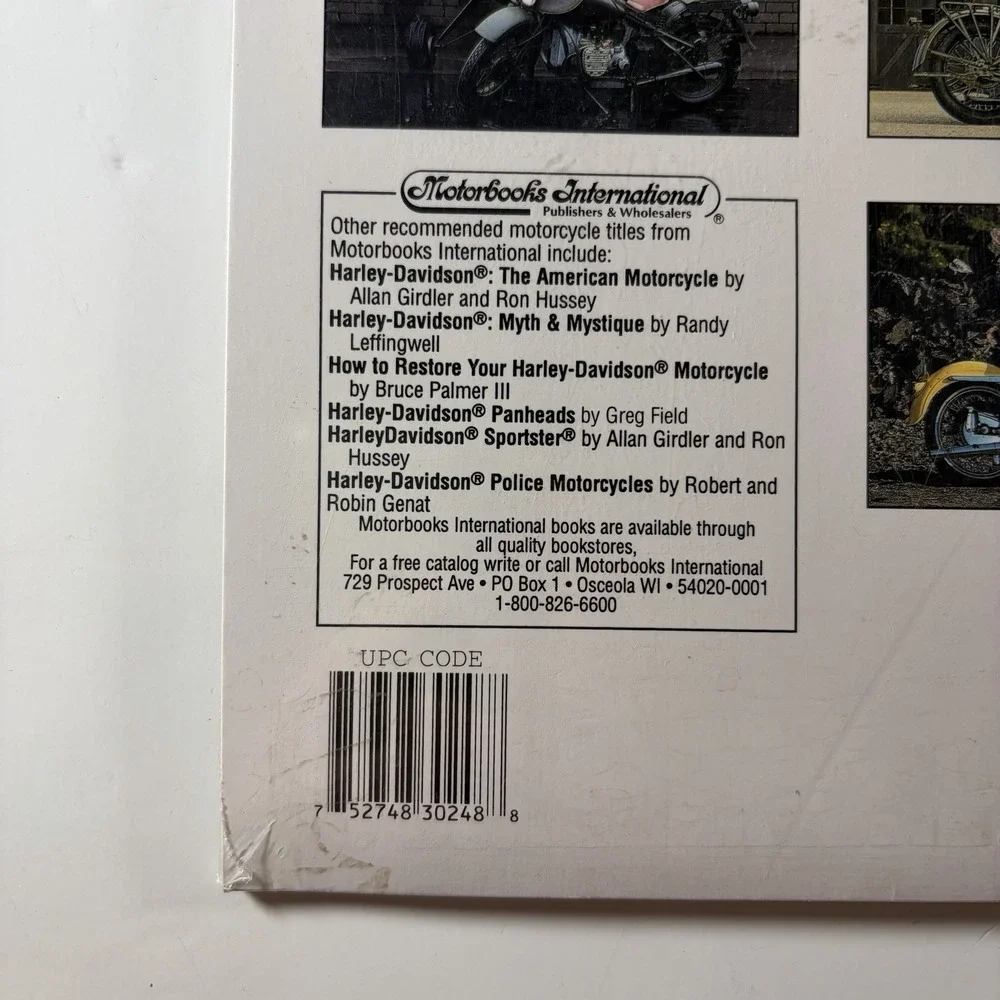 VTG The Big Calendar of Harley-Davidson Motorcycles 1997 Sealed